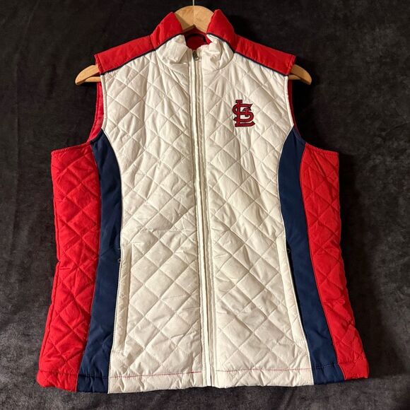 St. Louis Cardinals | Women’s M | Quilted Puffer Vest | MLB GIII - Picture 1 of 16